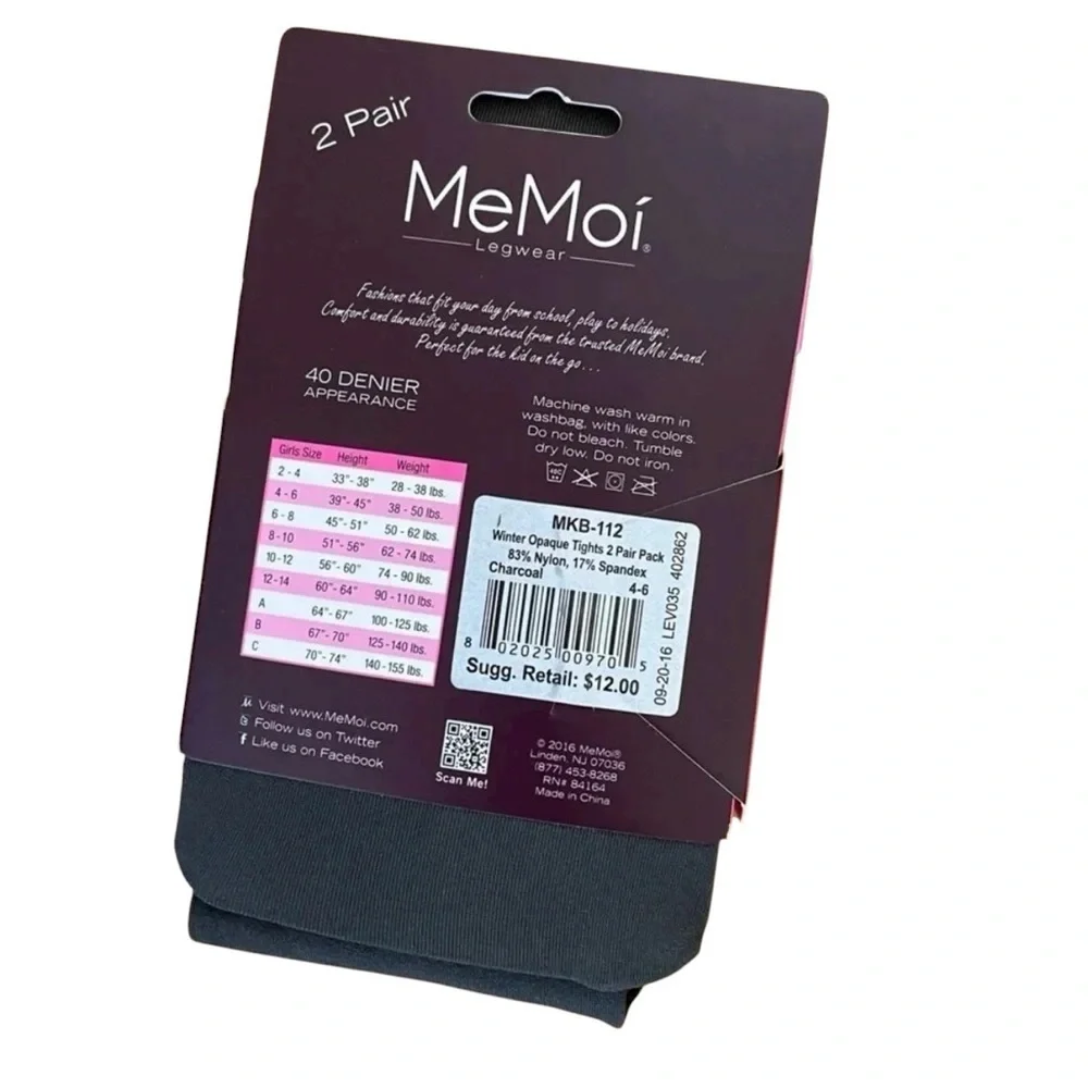 Memoi charcoal gray